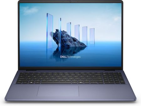DELL DC16251 Intel Core 7 150U Laptop 40.6 cm (16") Full HD+ 16 GB DDR5-SDRAM 1 TB SSD NVIDIA GeForce MX570A Wi-Fi 6E (802.11ax) Windows 11 Home Greek Blue