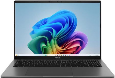 ASUS Laptop Vivobook S16 OLED S3607QA-OLED-SH037W 16'' WUXGA (1920 x 1200)/Snapdragon X  X1 26 100 Processor /16GB/1TB SSD NVMe PCIe 4.0/Win 11 Home/2Y/Matte Gray