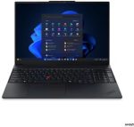 LENOVO Laptop ThinkPad E16 G3 16'' WUXGA IPS/R5-230/16GB/512GB SSD/AMD Radeon 760M Graphics/Win 11 Pro/3Y NBD/Black