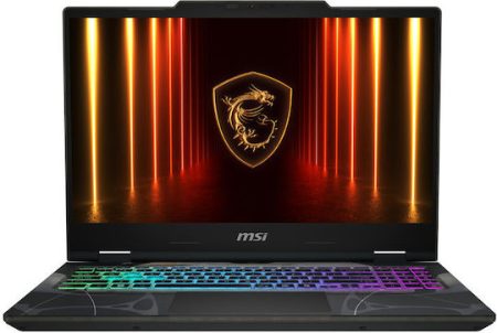 MSI Laptop Cyborg 15 B13WFKG 15.6'' FHD IPS 144Hz Core i7-13620H/16GB/1TB SSD NVMe PCIe 4.0/NVidia GeForce RTX 5050 8GB/Win 11 Home/2Y/Translucent Black