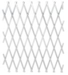 Λευκός Πλαστικός Πτυσσόμενος Φράκτης 100(h) x 300cm , 25mm