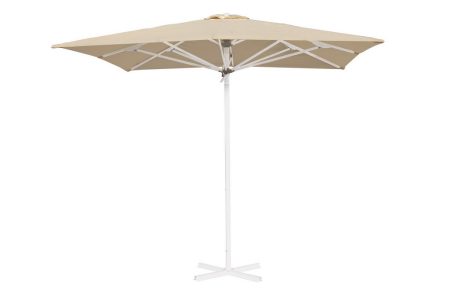 Τετράγωνη Αυτόματη Επαγγελματική Ομπρέλα 300 x 300cm , Με Αλουμίνιο Σκελετό Και Μεταλλική Βάση