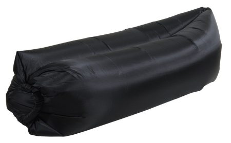 Μάυρη Φουσκωτή Πολυθρόνα Παραλίας 260 x 70cm