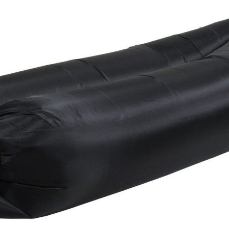 Μάυρη Φουσκωτή Πολυθρόνα Παραλίας 260 x 70cm