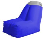 Μπλέ Φουσκωτή Πολυθρόνα Παραλίας 121 x 91 x 98(h)cm