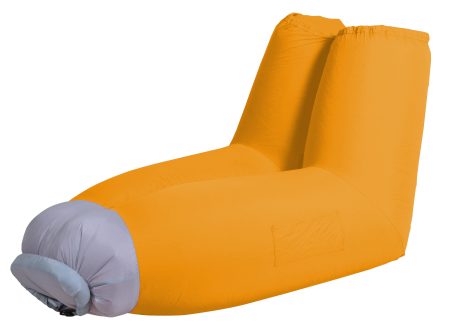 Πορτοκαλί Φουσκωτή Πολυθρόνα Παραλίας 106 x 79 x 63(h)cm