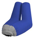 Μπλέ Φουσκωτή Πολυθρόνα Παραλίας 72 x 82 x 82(h)cm