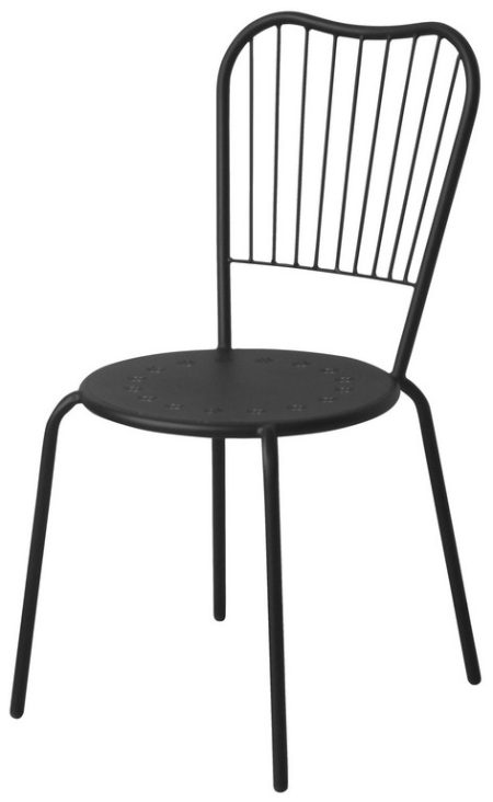 Στοιβαζόμενη Μεταλλική Καρέκλα 45 x 45 x 88(h)cm