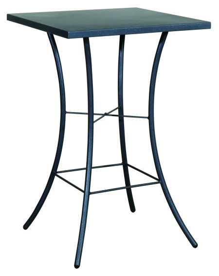 Αγαλβάνιστο Τετράγωνο Τραπέζι Μπάρ Με Μεταλλικό Σκελετό 70 x 70cm