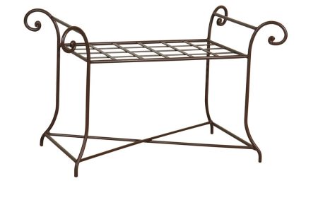 Μεταλλικό Σκαμπώ 60(w) x 35(d) x 40(h) cm