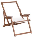 Ξύλινη Πτυσσόμενη Σεζλόνγκ Οξυά 102(L) x 63(D) x 81(H)cm