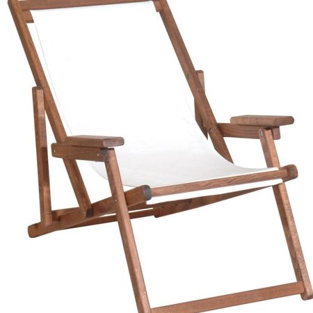 Ξύλινη Πτυσσόμενη Σεζλόνγκ Οξυά 102(L) x 63(D) x 81(H)cm