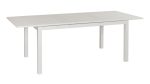 SIFNOS Λευκό Παρ/μο Επεκτεινόμενο Τραπέζι Αλουμινίου 160+60=220 x 90 x 77(h)cm