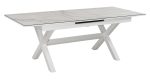 Επεκτεινόμενο Τραπέζι Αλουμινίου Με Αυτόματο Μηχανισμό Κε Κεραμικό Τζάμι 160/210 x 90 x 76(h)cm