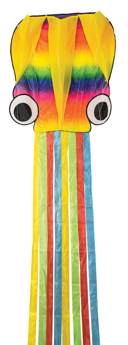 Χαρταετός Καλαμάρι Συναργολογούμενος Με Ζύγια 75 x 71cm