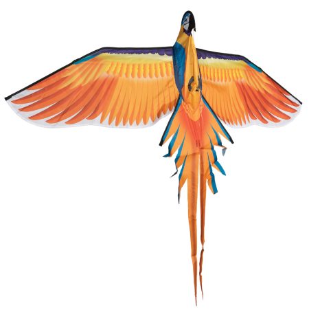 Πολυεστερικός Χαρταετός Κίτρινος Παπαγάλος Συναρμολογούμενος Με Ζύγια 166 x 138cm