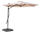 Γωνιακή Στρογγυλή Ομπρέλα 300cm ,Περιστρεφόμενη 360 Μοίρες , Με Ατσάλινο Σκελετό