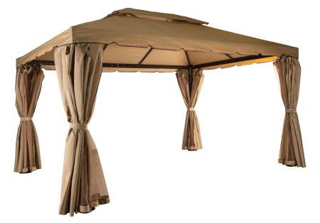 Τέντα Σκίασης 300 x 400 x 260(h)cm Με Μεγάλο Αεραγωγό Και Σκελετό Αλουμινίου φ80mm