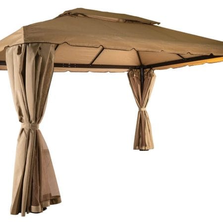 Τέντα Σκίασης 300 x 400 x 260(h)cm Με Μεγάλο Αεραγωγό Και Σκελετό Αλουμινίου φ80mm