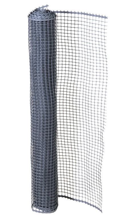 Γκρί Πλαστικό Πλέγμα 1m x 50m