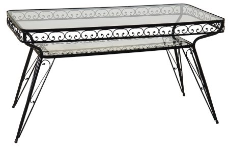 Γαλβανισμένο Παραλ/μο Τραπέζι Μασίφ 160 x 90cm