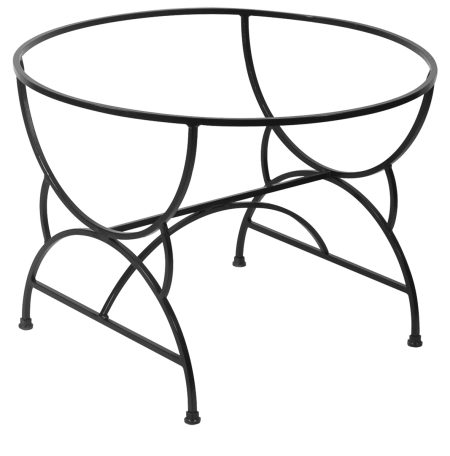 Γαλβανισμένη Στρογγυλή Βάση Τραπεζιού Φερ Φορζέ 100 x 73(h)cm