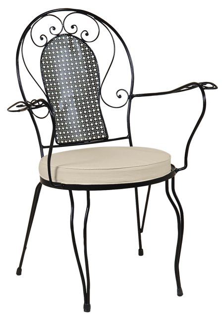 Γαλβανισμένη Πολυθρόνα Φερ Φορζέ Νέου Τύπου 64 x 58 x 88(h)cm