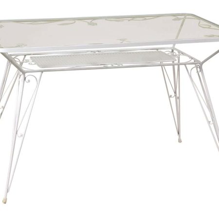 Γαλβανισμένο Παραλ/μο Τραπέζι Μασίφ 140 x 70 x 73(h)cm