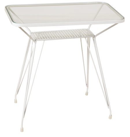 Γαλβανισμένο Παραλ/μο Τραπέζι Φερ Φορζέ 65 x 40 x 63(h)cm