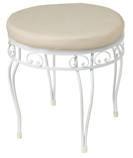 Γαλβανισμένο Μεταλλικό Μασίφ Σκαμπό 44 x 40(h)cm