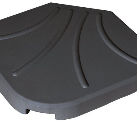 Γκρί Βάση Πλάκα 50 x 50cm Για Γωνιακές Ομπρέλες 25Kgr