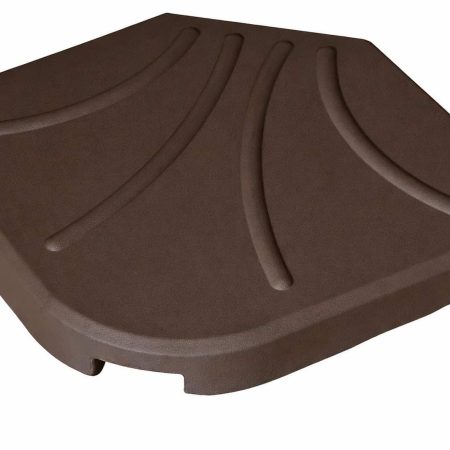 Καφέ Βάση Πλάκα 50 x 50cm Για Γωνιακές Ομπρέλες 25Kgr