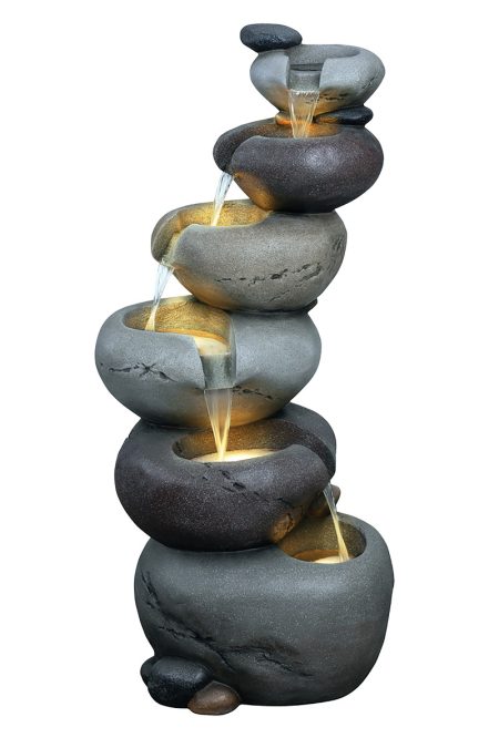 Led Φωτιζόμενο Συντριβάνι 56 x 40 x 123cm