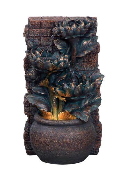 Led Φωτιζόμενο Συντριβάνι 20 x 17 x 35cm