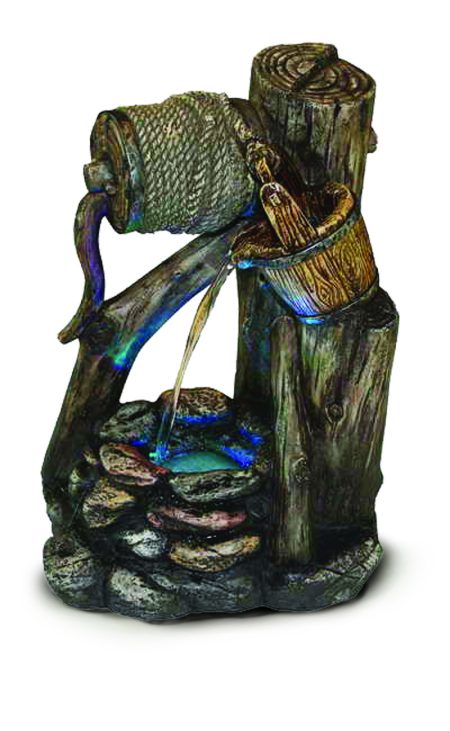 Led Φωτιζόμενο Συντριβάνι 24 x 18 x 35cm