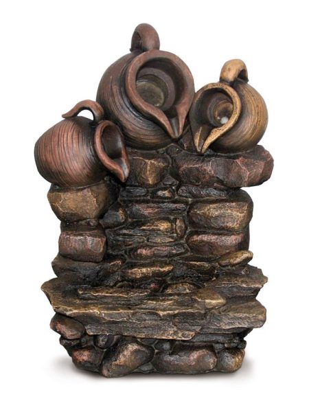 Led Φωτιζόμενο Συντριβάνι 25 x 17 x 35cm