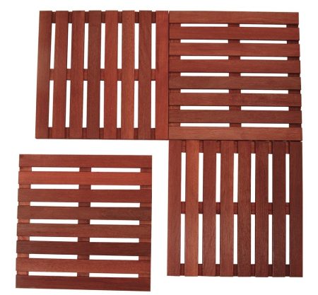 Ξύλινο Δάπεδο Red Shorea 50 x 50cm