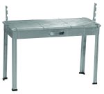 Γαλβανιζέ Ψησταριά ,Απλή Συναρμολογούμενη Με Σχάρα , 40(w) x 80(l) x 64(h)cm