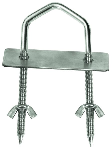 Ανοξείδωτο Δίχαλο Στήριξης Αρνιού 7cm x 11cm