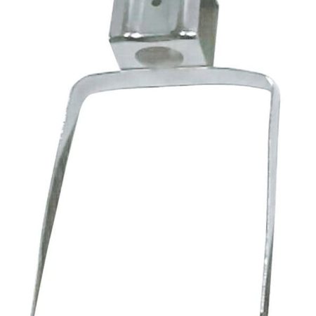 Πηρούνα Σούβλας Λάμα Χρωμίου 22mm x 13cm