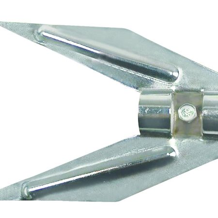 Πηρούνα Σούβλας Λάμα Χρώμιο 22mm x 12cm