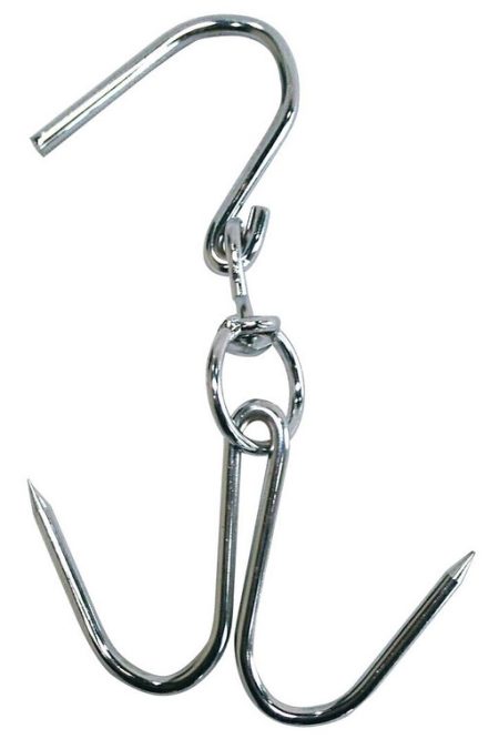 Διπλό Τσιγκέλι Χρωμίου