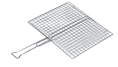 Σχάρα Καρέ Χρωμίου ,37 x 45 x 67cm