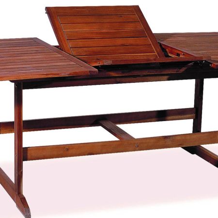 Ξύλινο Επεκτεινόμενο Τραπέζι Acacia Wood 150 + 50 = 200 x 90 x 72(h)cm
