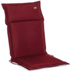 Μπορντώ Ψηλόπλατο Αδιαβροχοποιημένο Μαξιλάρι Με Φερμουάρ 114 x 46 x 6cm