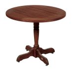 Στρογγυλό Ξύλινο Τραπέζι 90 x 75(h)cm ,Kwilla