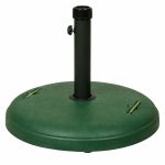 Πράσινη Τσιμεντένια Βάση Ομπρέλας 22Kgr , ⌀ 48cm
