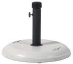 Λευκή Τσιμεντένια Βάση Ομπρέλας 22Kgr , ⌀ 48cm