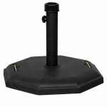 Μάυρη Τσιμεντένια Βάση Ομπρέλας 27Kgr , ⌀ 50cm