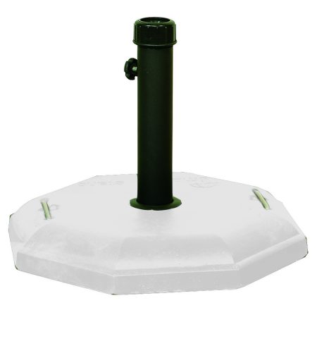 Λευκή Τσιμεντένια Βάση Ομπρέλας 27Kgr , ⌀ 50cm